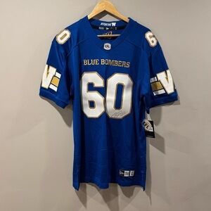 Winnipeg Blue Bombers CFL Jersey - Signed Unknown